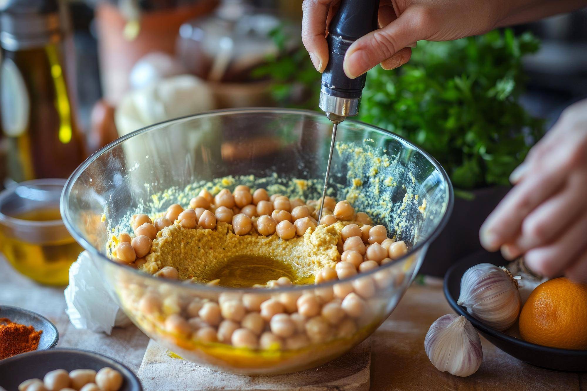 Jak zrobić hummus z suchej ciecierzycy w domowych warunkach